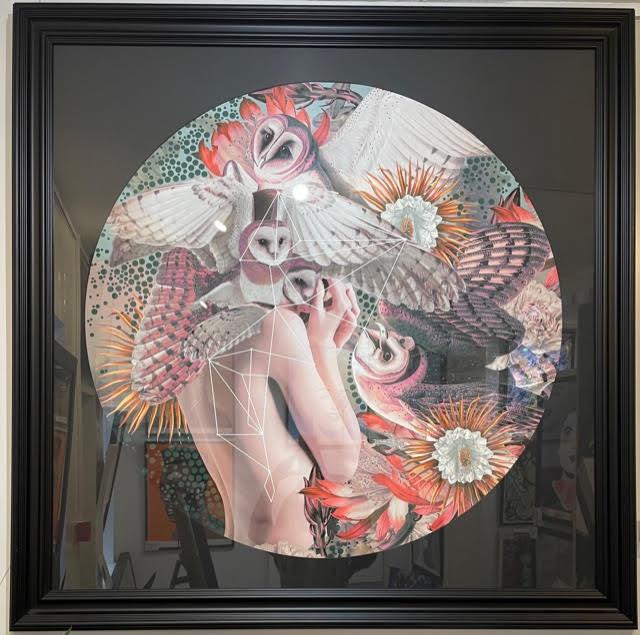 Beyond The Veil Of Deception Oversized - Framed by Alexandra Gallagher