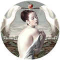 Heart and Tongue of Virtue - Framed by Alexandra Gallagher