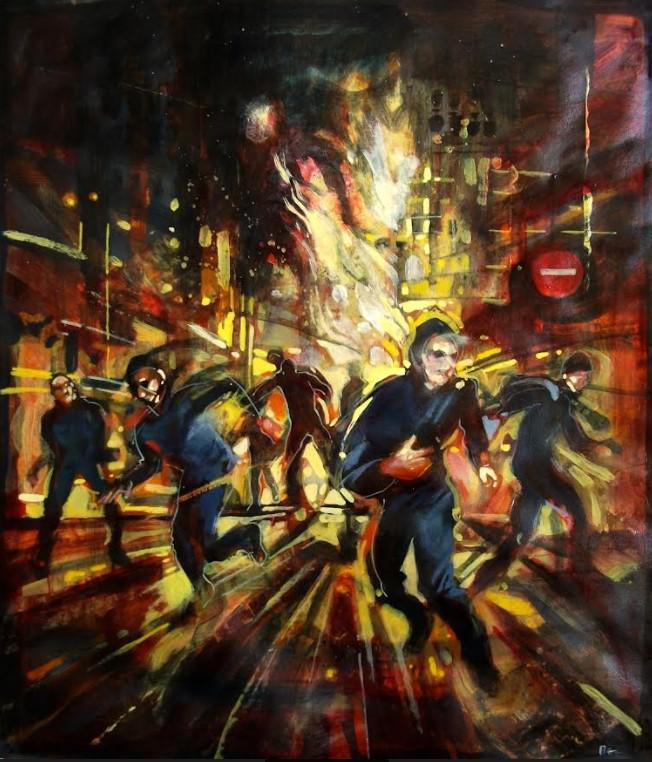 No Entry - Framed by David Bez