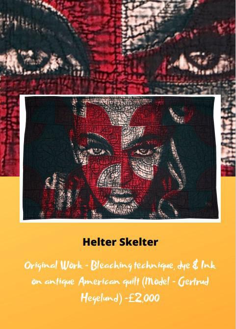 Helter Skelter - Framed by Pam Glew