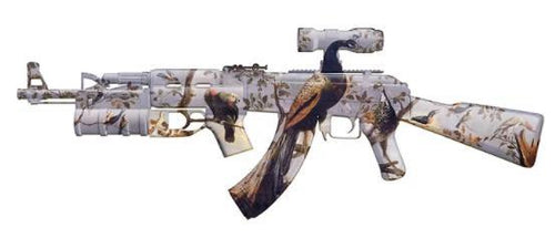 AK-47 Concert of Birds - Framed by Magnus Gjoen