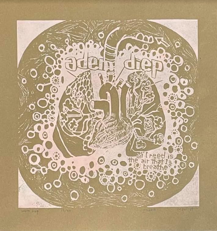 Adem Diep - (All I Need is the Air That I Breath) by Cecile Perret