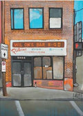 Wilson's Bar B Q - Framed by Jo Peel