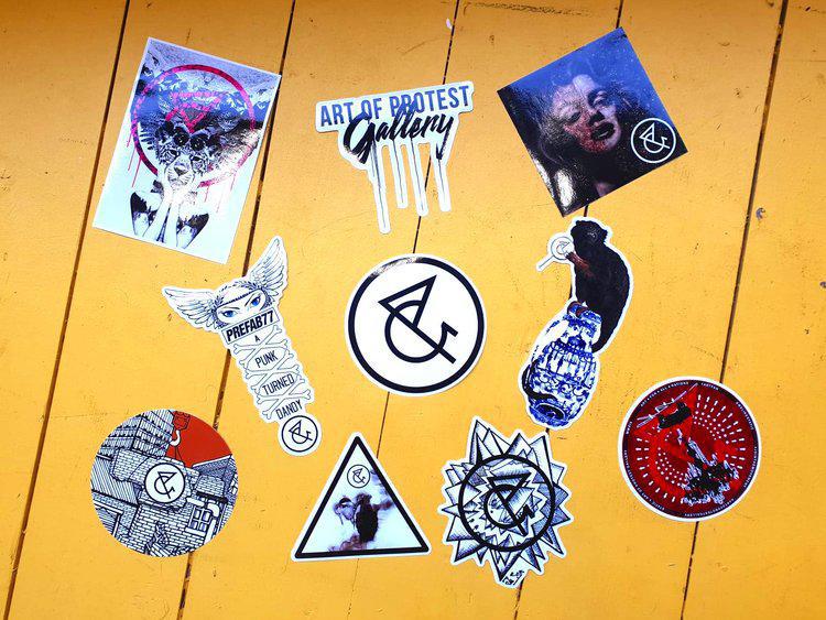 Art Of Protest Sticker Pack by Art Of Protest Gallery