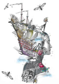 Navigating Draumaland - Framed by Kristjana S Williams