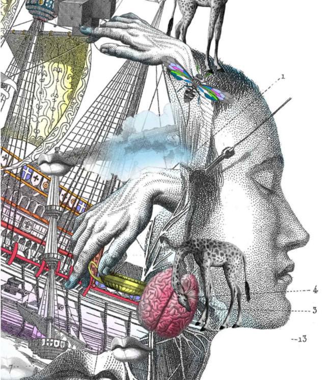 Navigating Draumaland - Framed by Kristjana S Williams