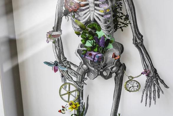 Ferdamannagrind - Still Skeleton by Kristjana S Williams