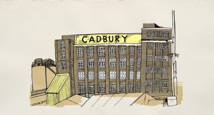 Cadbury - Framed by Jo Peel
