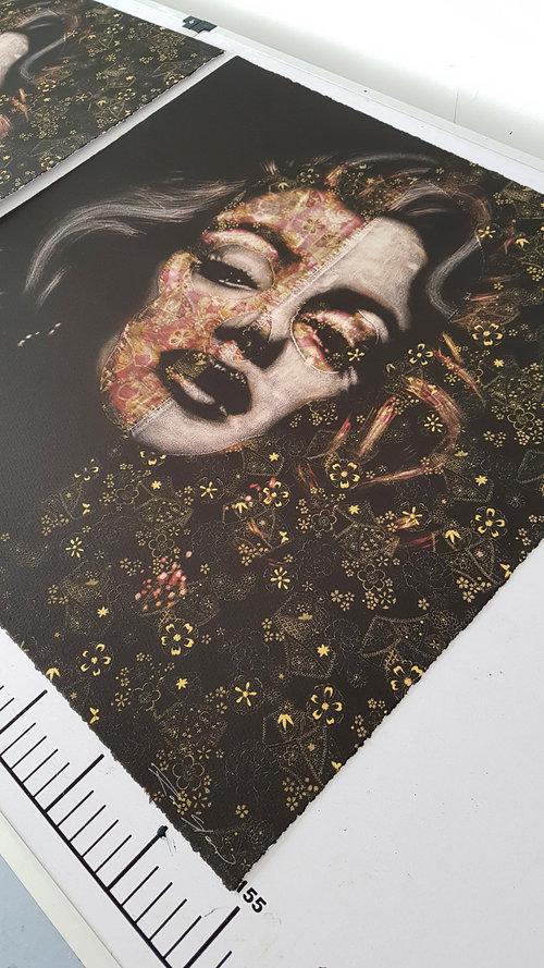 Hel - Framed by Pam Glew