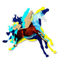 Heppi Hestur (Blue) - Framed by Kristjana S Williams