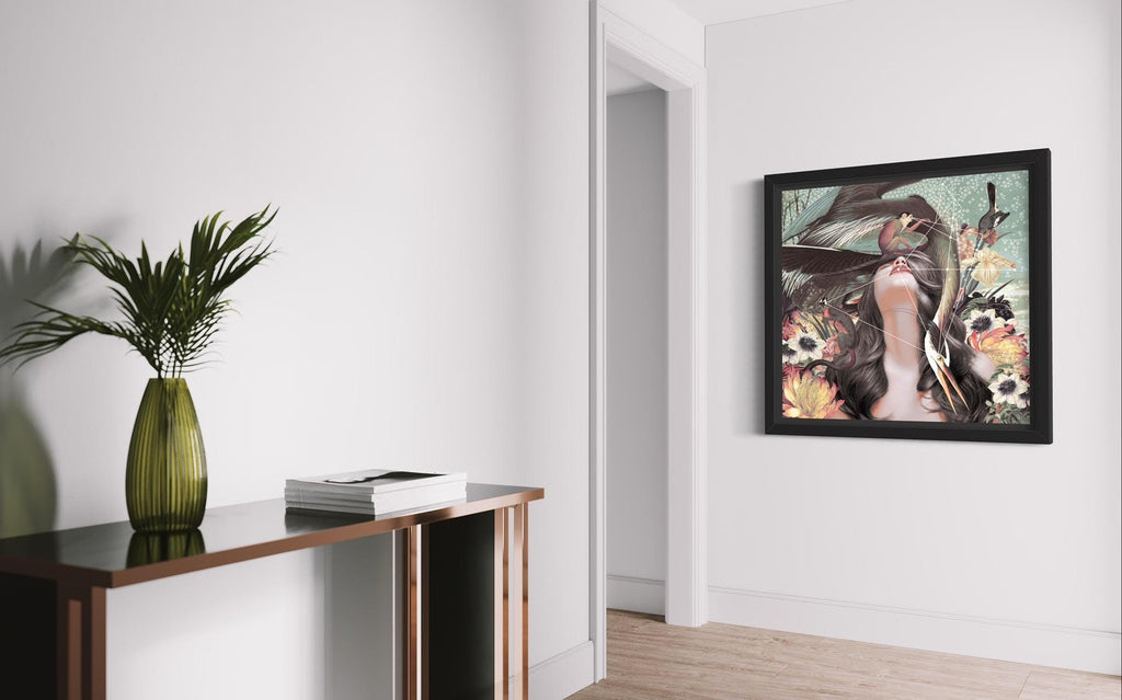 Many A True Word Oversized - Framed by Alexandra Gallagher