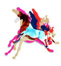 Heppi Hestur (Red) - Framed by Kristjana S Williams