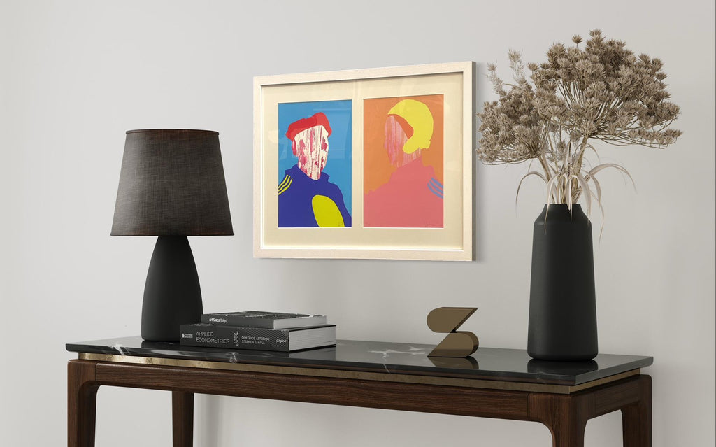 My King & My Queen Duel- Signed Limited Edition - Framed by Dan Cimmermann