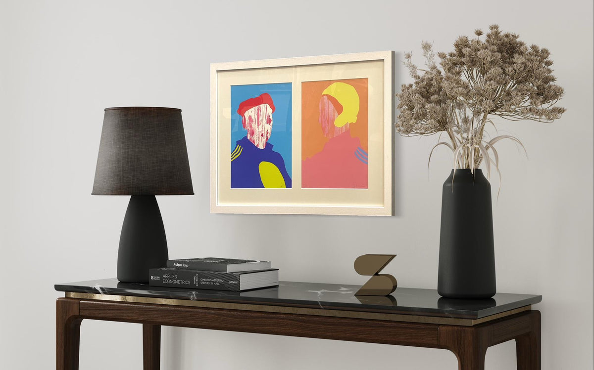 My King & My Queen Duel- Signed Limited Edition - Framed by Dan Cimmermann