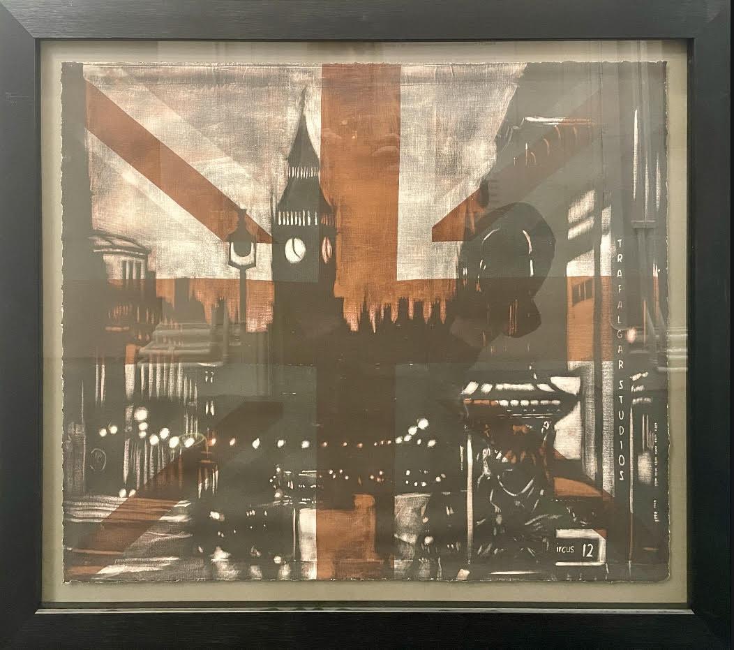 London Nights - Framed by Pam Glew