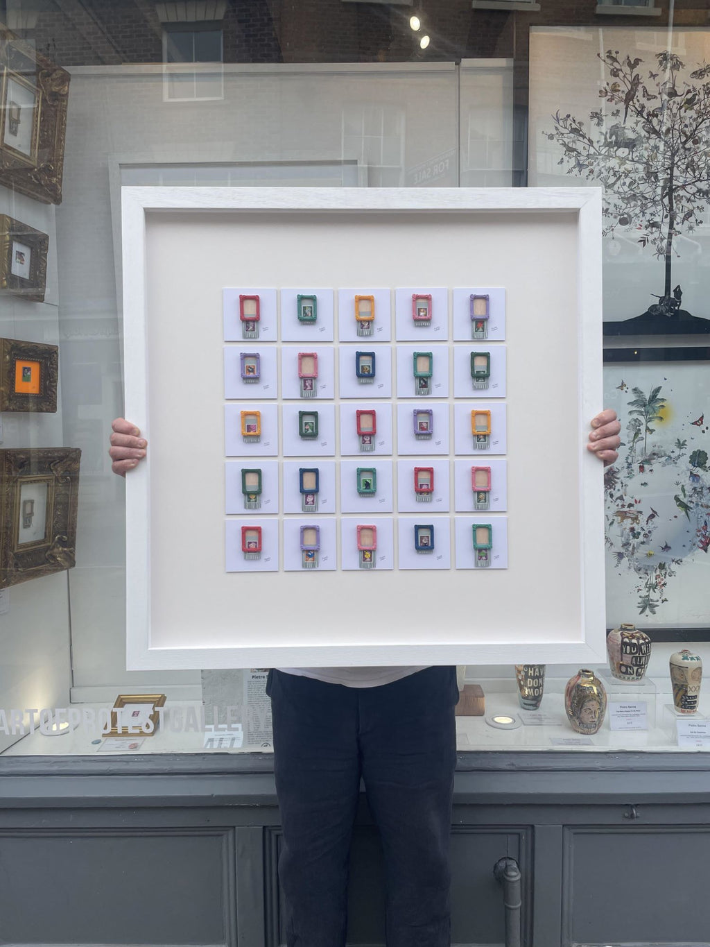 Stampsy 2 - Destruction of Windsor Wonderland - Framed by Richard Hoffman