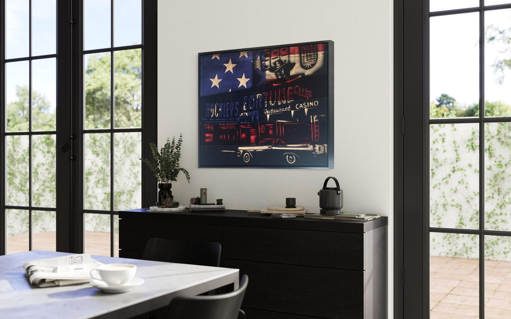 Fortune Club - Framed by Pam Glew
