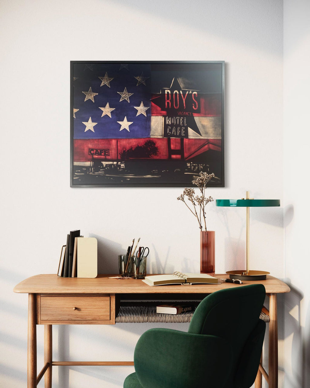 Roys - Framed by Pam Glew