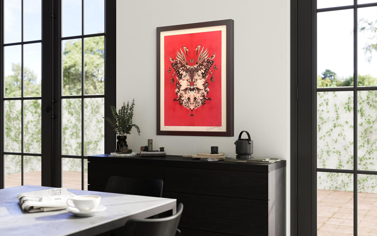 Rorschach - Framed by Olly Howe