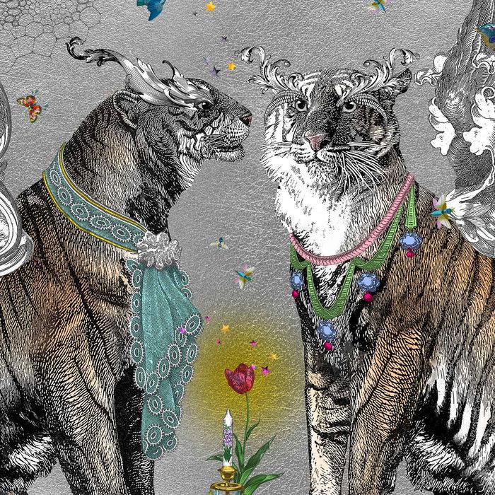 Love Cats - Framed by Kristjana S Williams