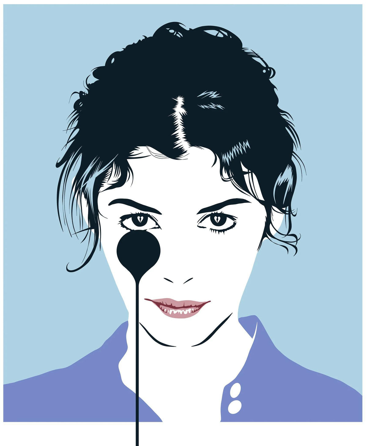 AUDREY TATOU - 100 ACTRESSES PROJECT - Framed by Pure Evil