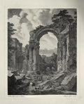 Veduta Delle Rovine Romane - Framed by Magnus Gjoen