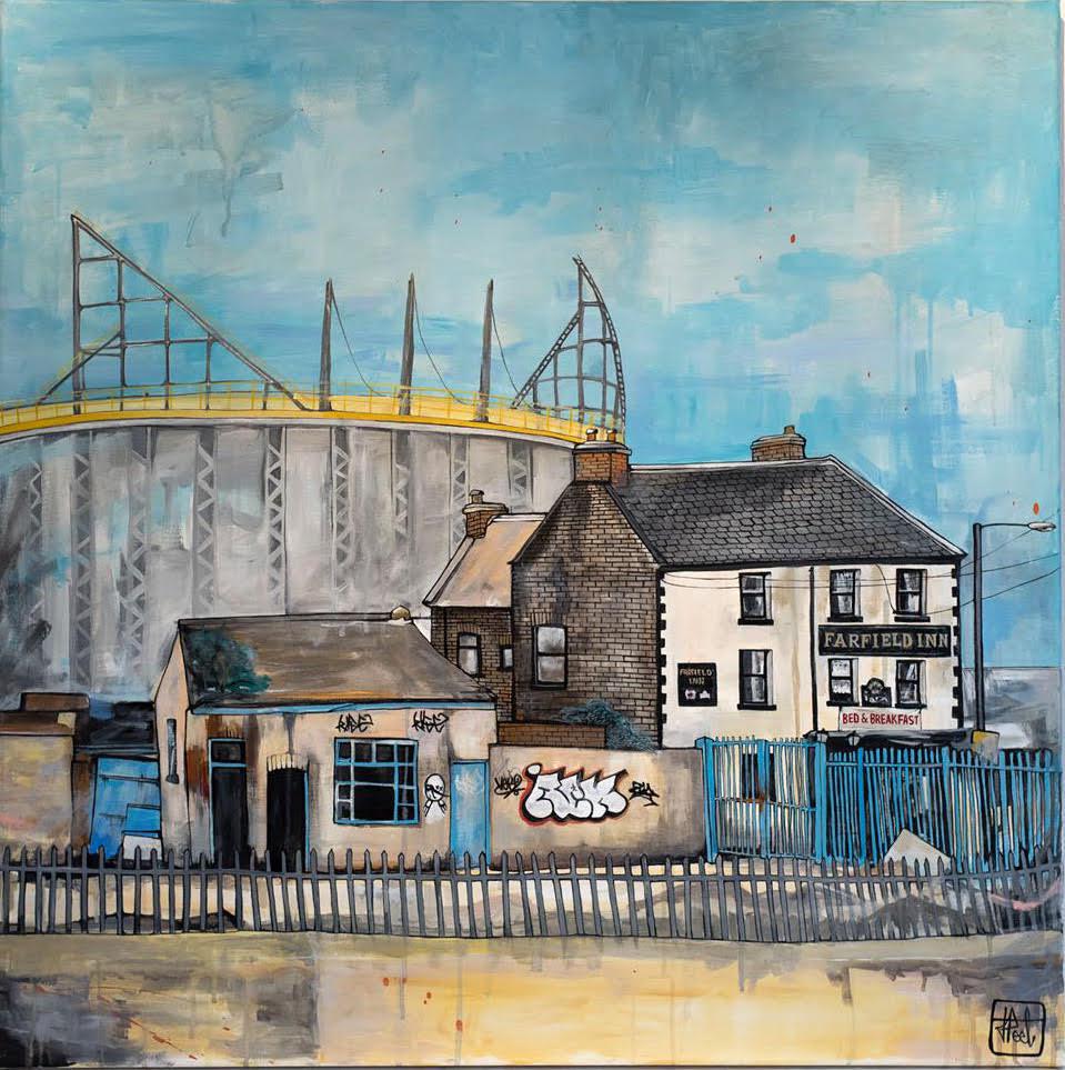Fairfield Inn - Framed by Jo Peel