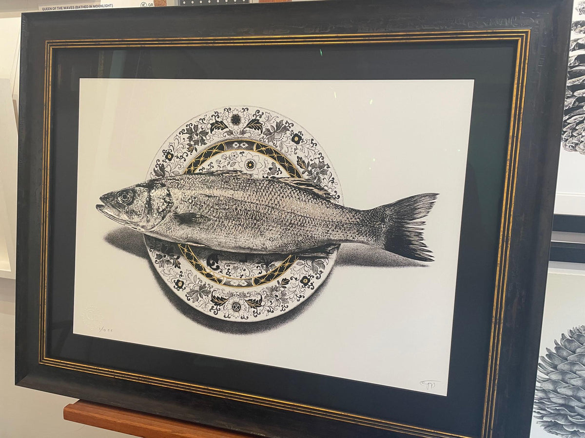 The Last Supper Gold & Silver leaf Ed. - Framed by CJP