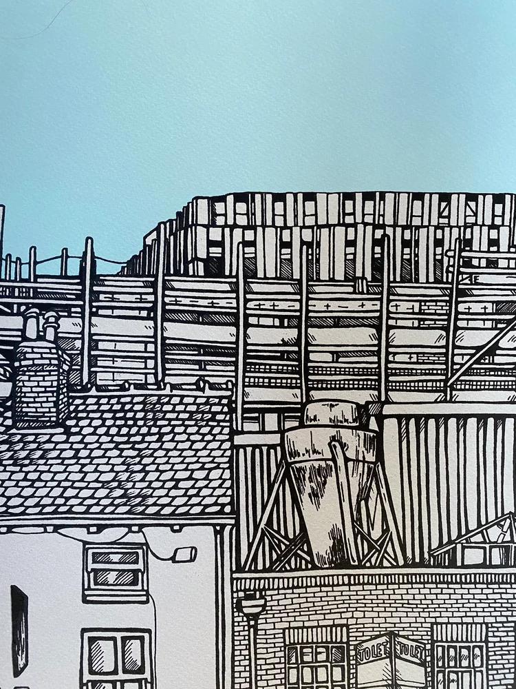 The Lord Nelson - Framed by Jo Peel