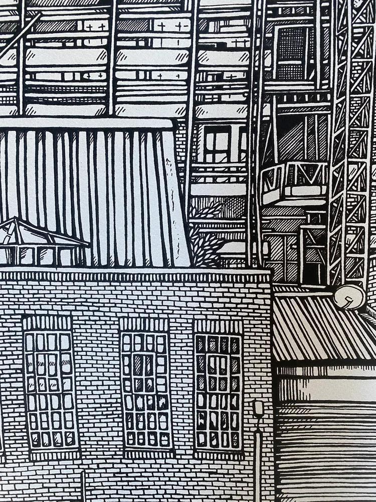 The Lord Nelson - Framed by Jo Peel
