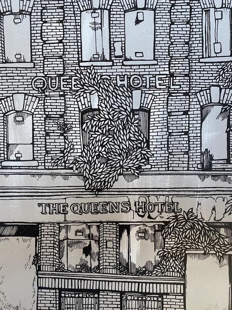 The Queens Hotel - Framed by Jo Peel