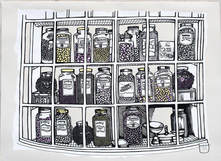 Kid In A Sweet Shop by Jo Peel