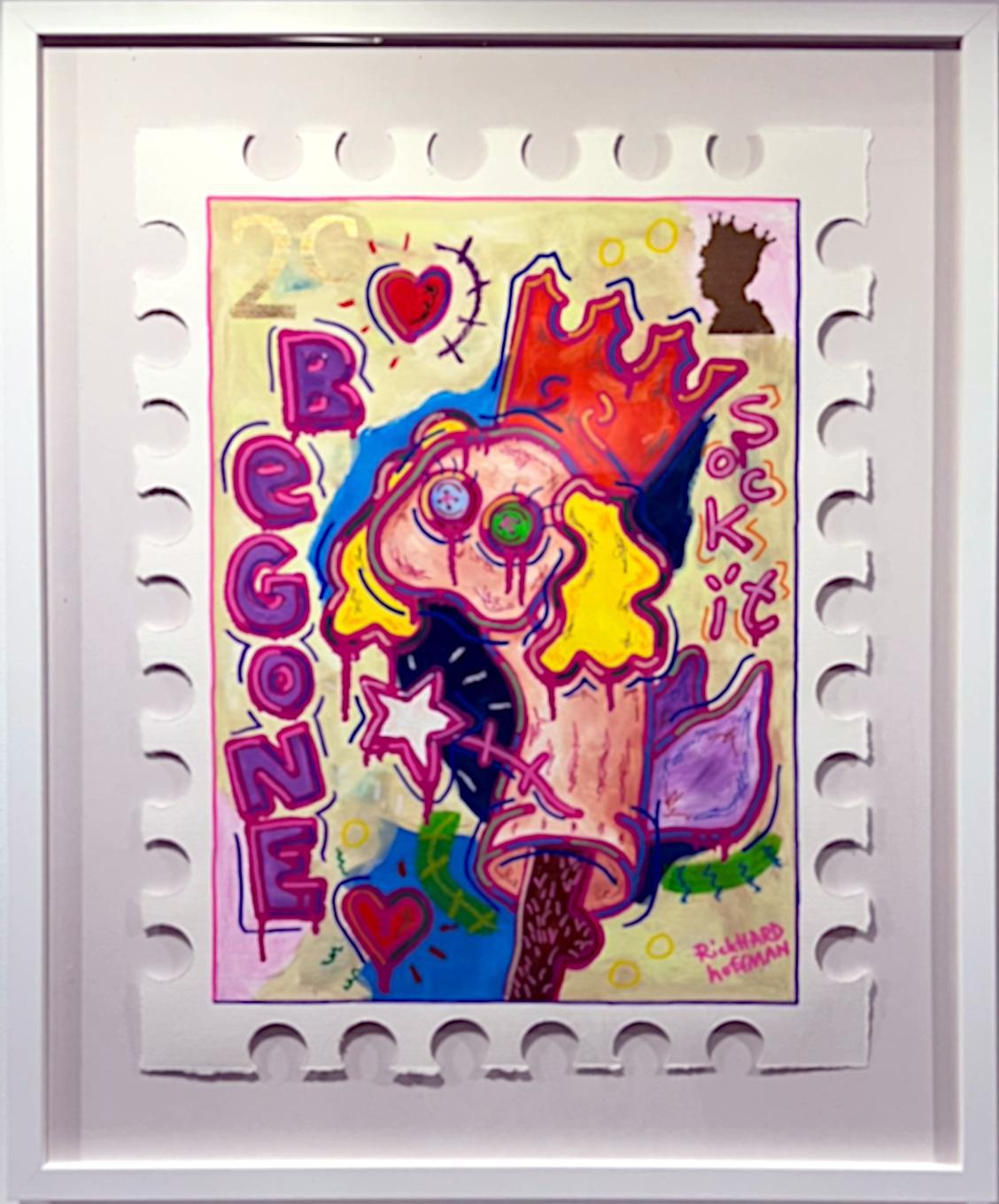 Begone - Framed by Richard Hoffman