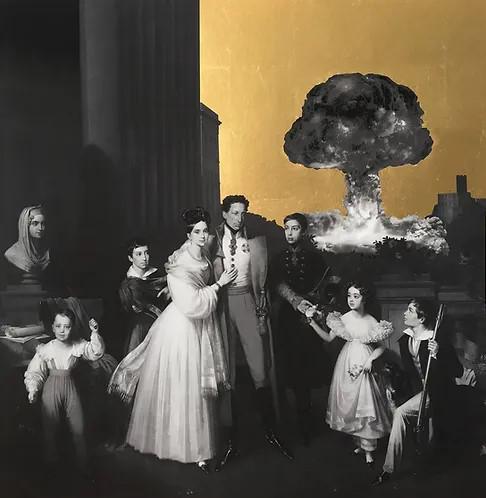 Every Dark Cloud Has a Silver Lining - Framed by Magnus Gjoen
