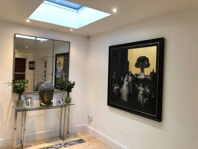 Every Dark Cloud Has a Silver Lining - Framed by Magnus Gjoen