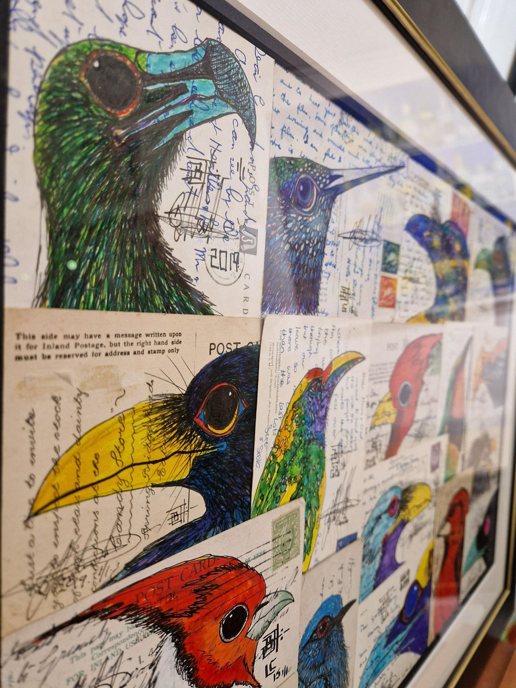 Birds of A Feather - Framed by Art of Protest Gallery
