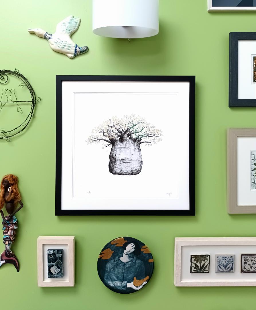 Shrine II - Framed by CJP