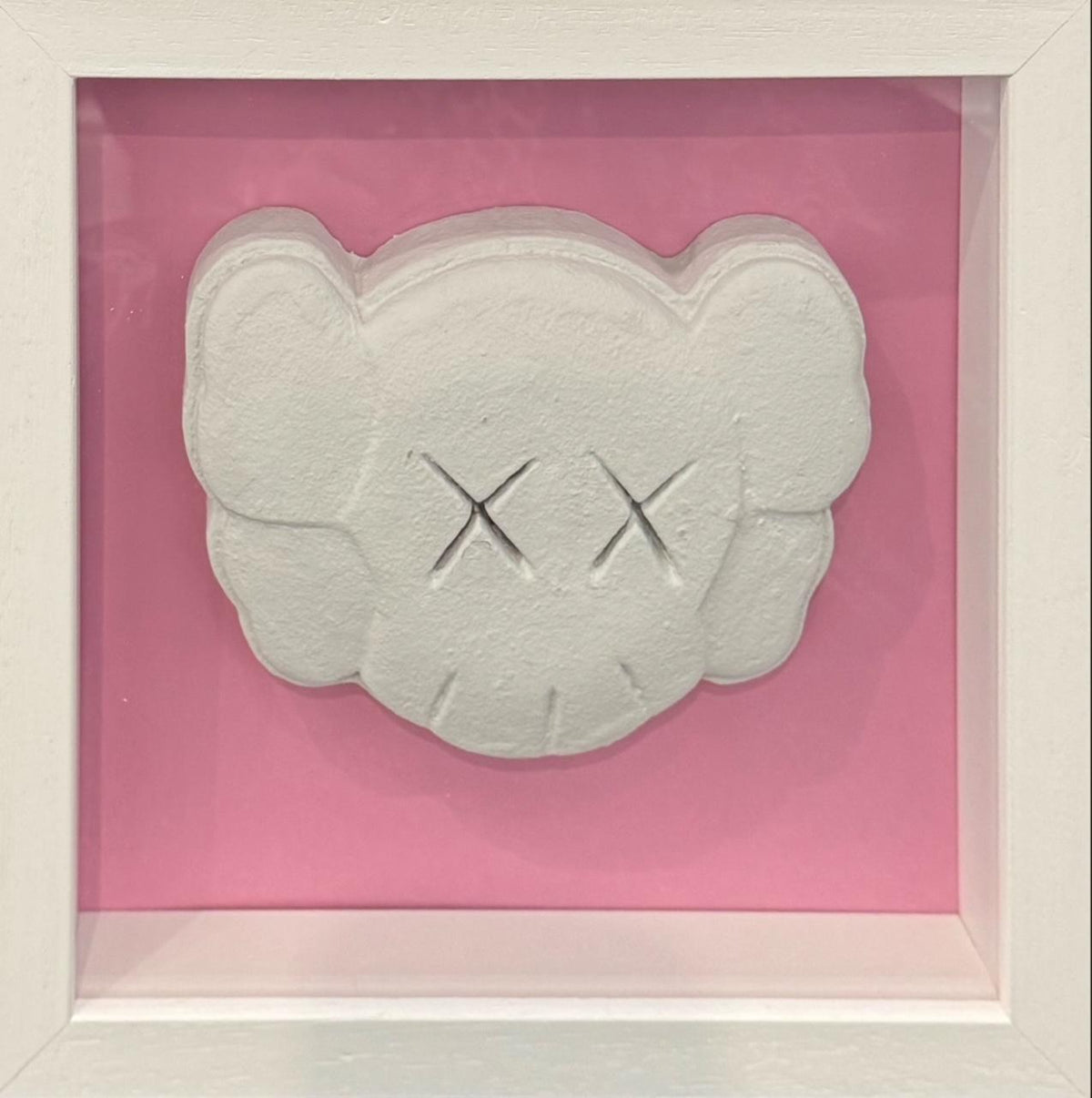 Love Is A Drug - Kaws - Framed by Zeus