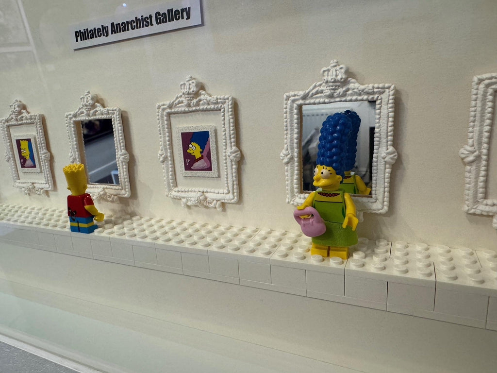 Philately Anarchist Gallery Simpsons Core Family - Framed by Richard Hoffman