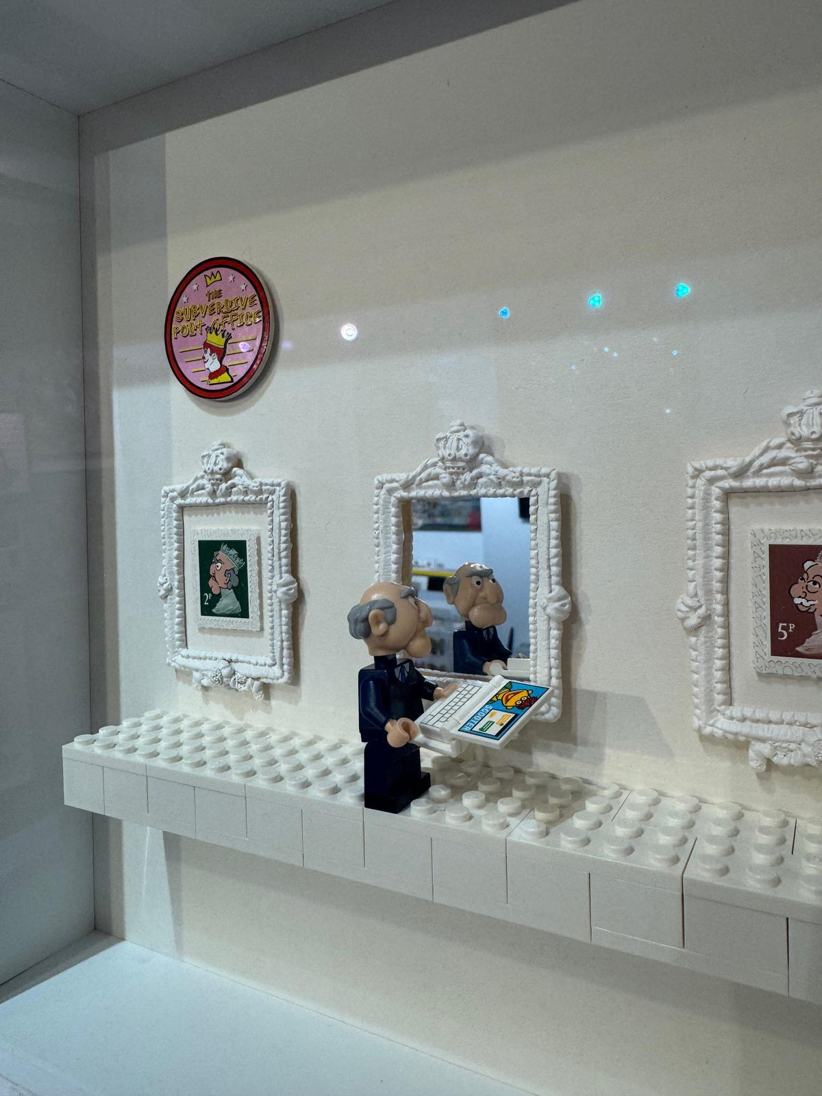 Philately Anarchist Gallery Muppets Lovables - Framed by Richard Hoffman
