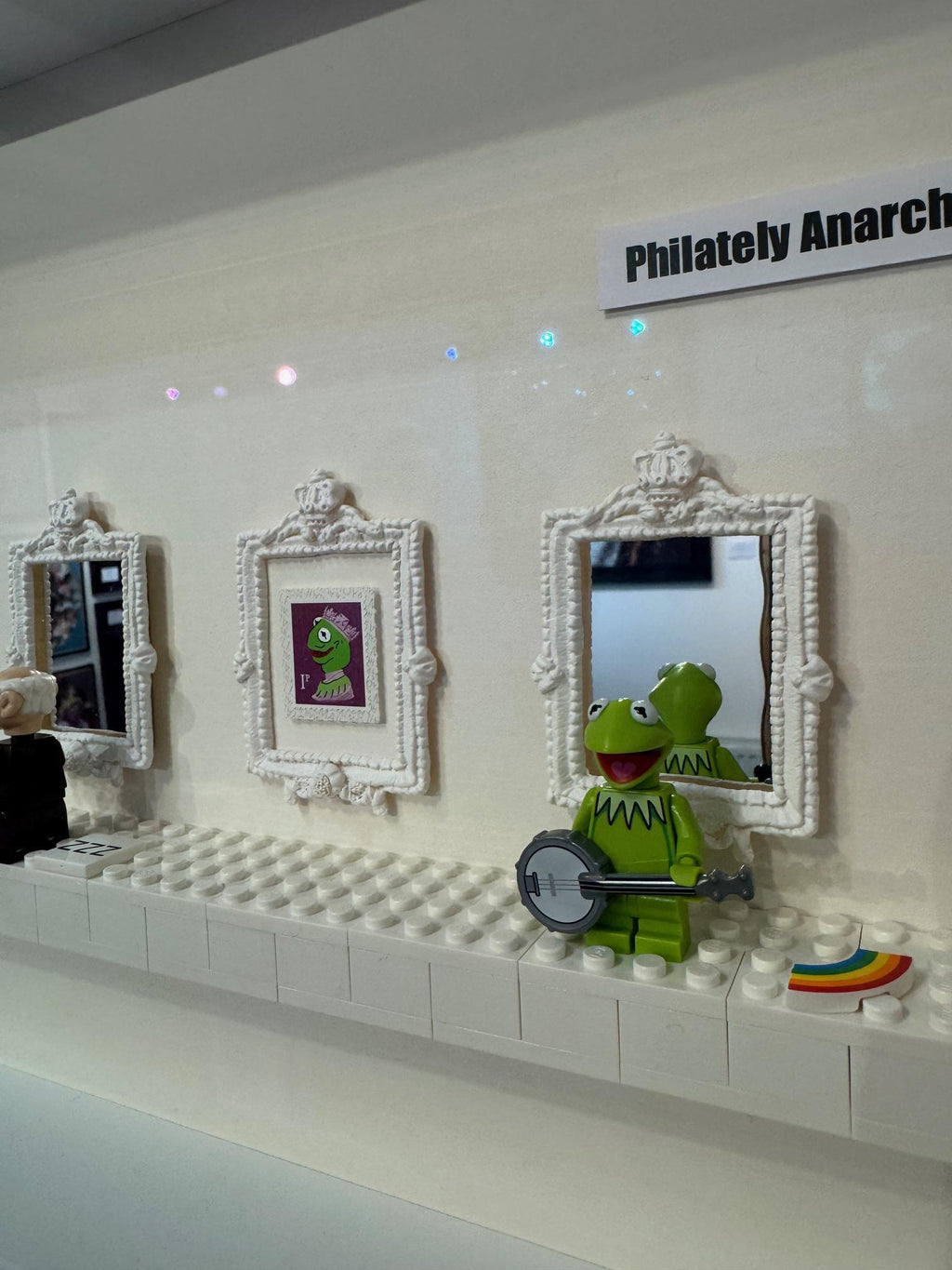 Philately Anarchist Gallery Muppets Lovables - Framed by Richard Hoffman