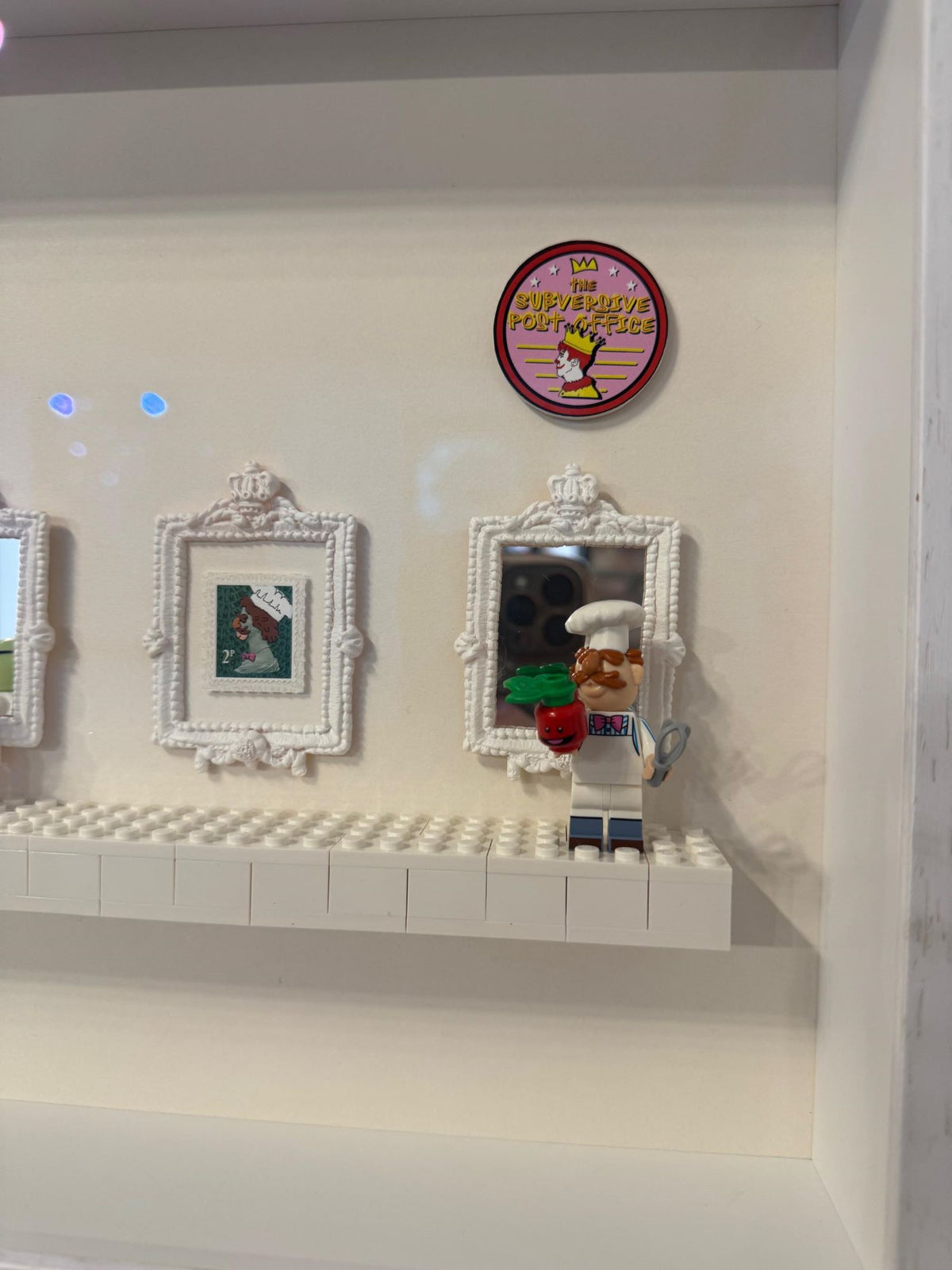 Philately Anarchist Gallery Muppets Lovables - Framed by Richard Hoffman