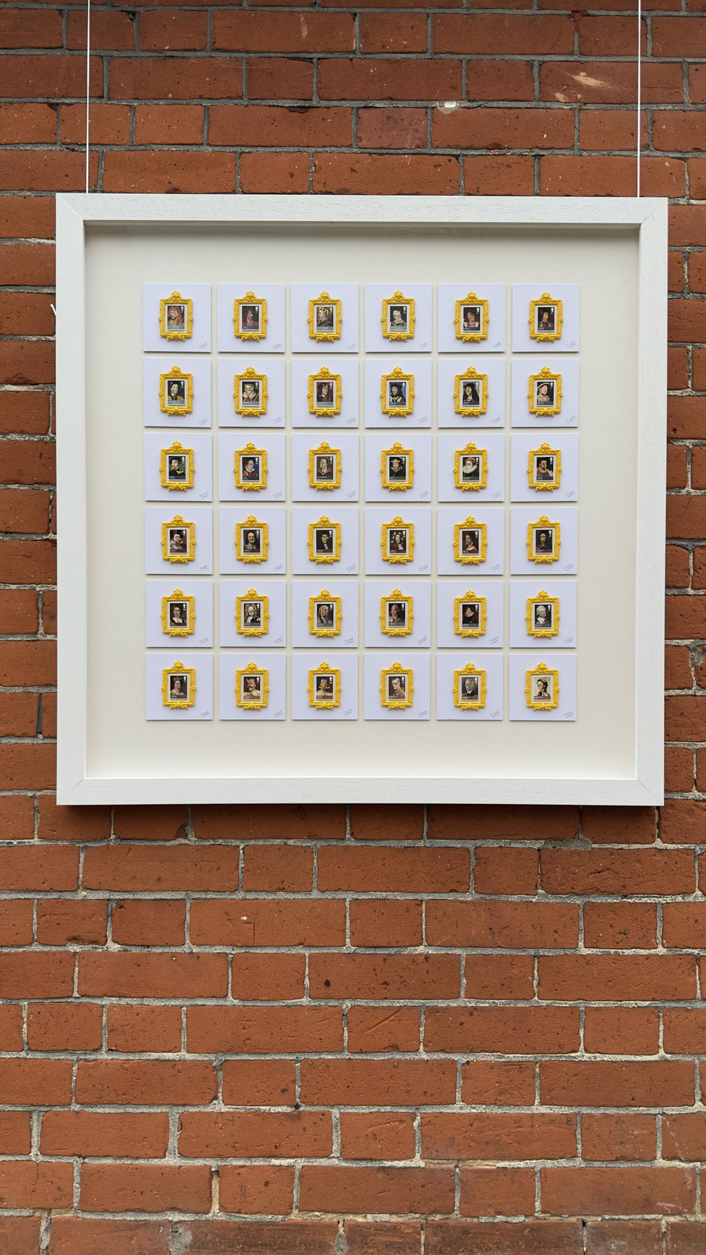 Stamp Comedian - Framed by Richard Hoffman