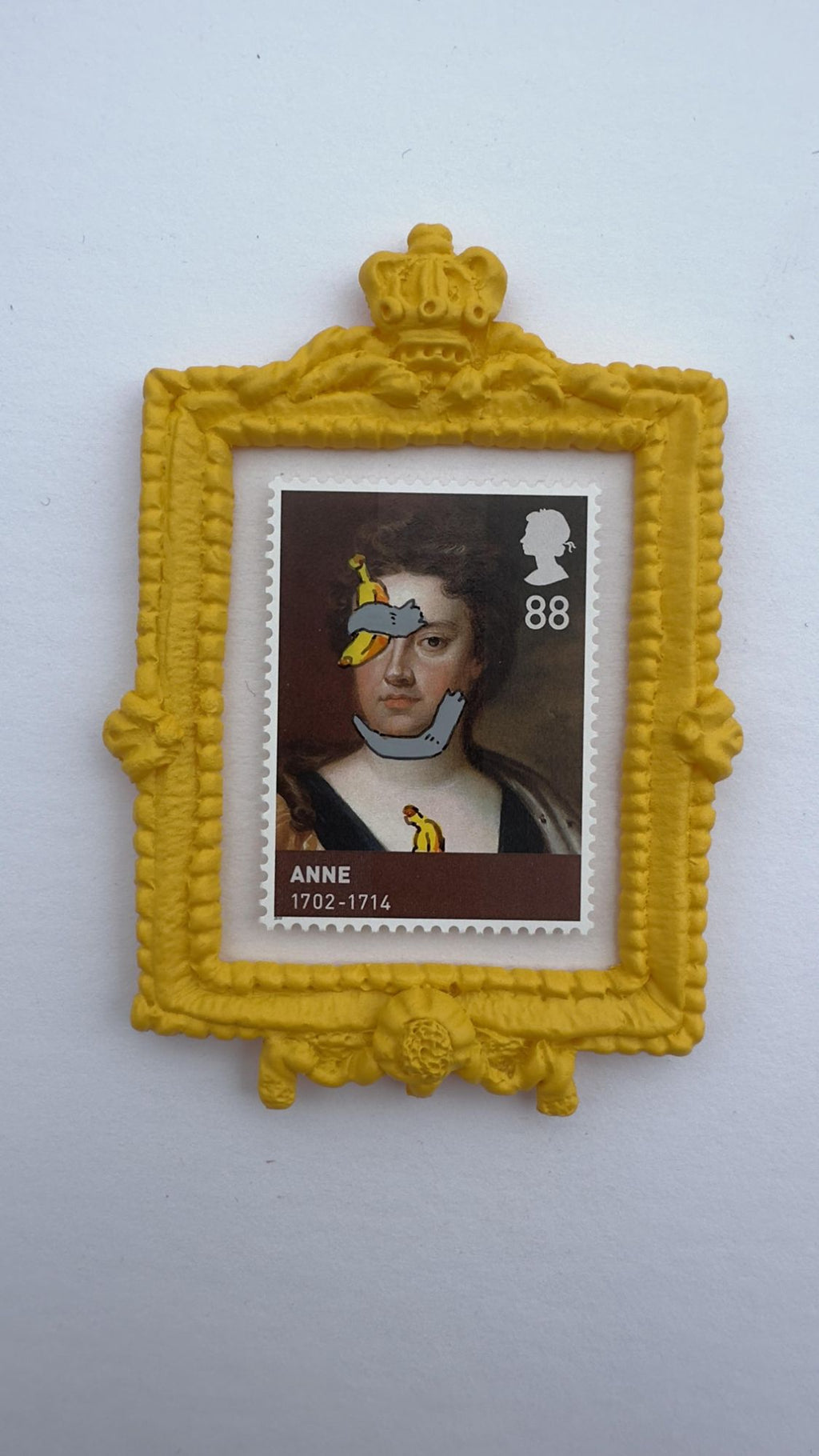 Stamp Comedian - Framed by Richard Hoffman