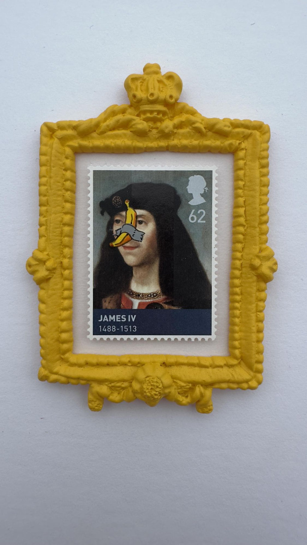 Stamp Comedian - Framed by Richard Hoffman