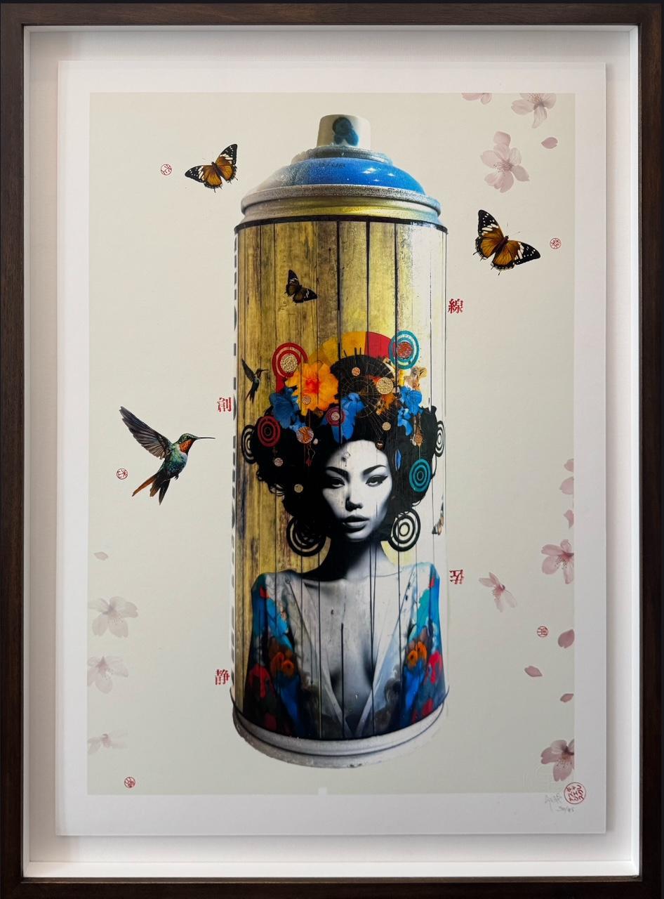 Lotus Urban Can - Framed by Gareth Tristan Evans