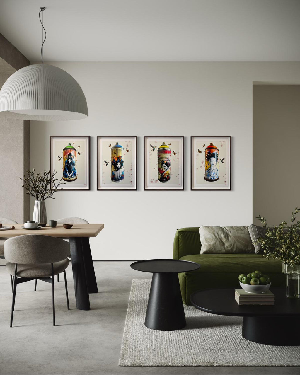 Lotus Urban Can - Framed by Gareth Tristan Evans