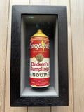 Chicken & Dumplings - Yellow Spray Can by Gareth Tristan Evans