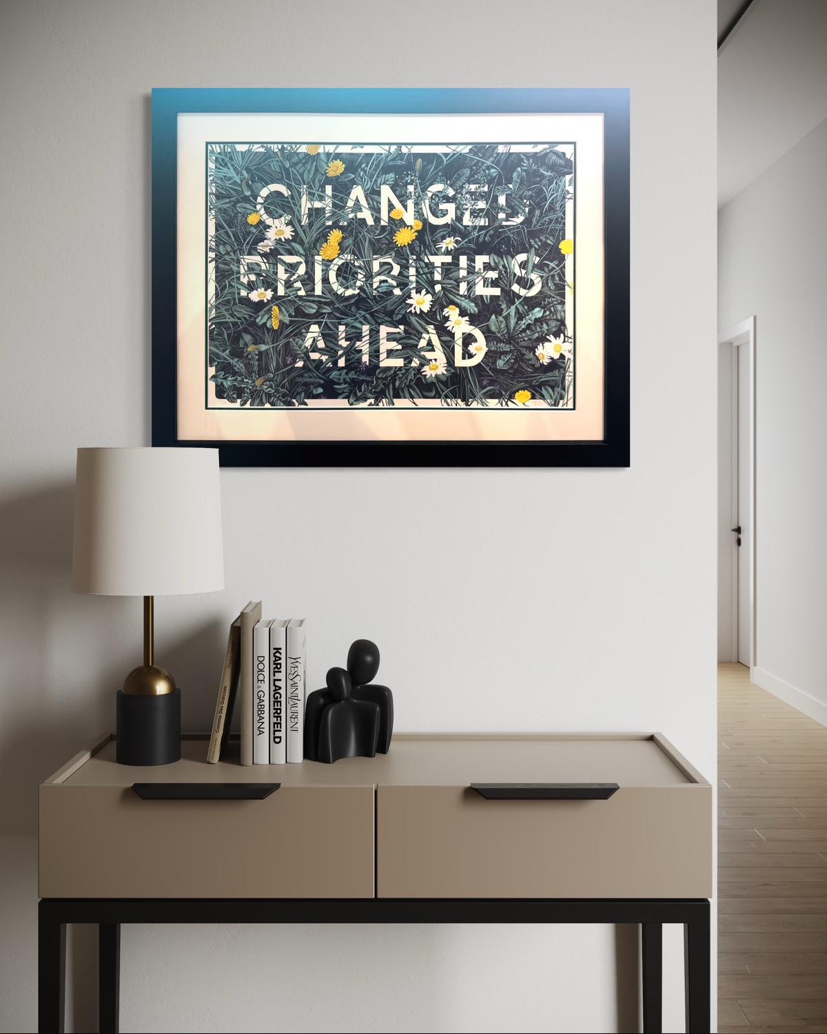 Changed Priorities Ahead - Framed by Nessie Ramm