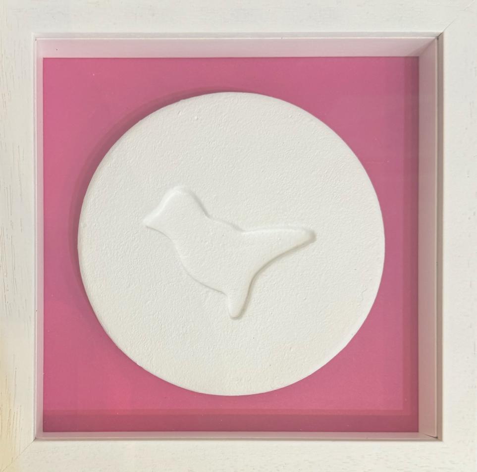 Dove (Pink) - Framed by Zeus